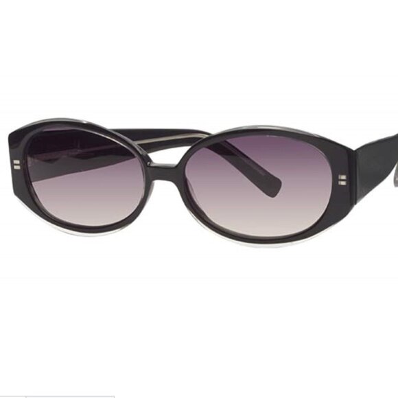 Vera Wang Women\'s Black Oval V71 Sunglasses